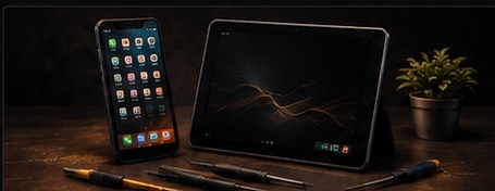 Smartphones und Tablets