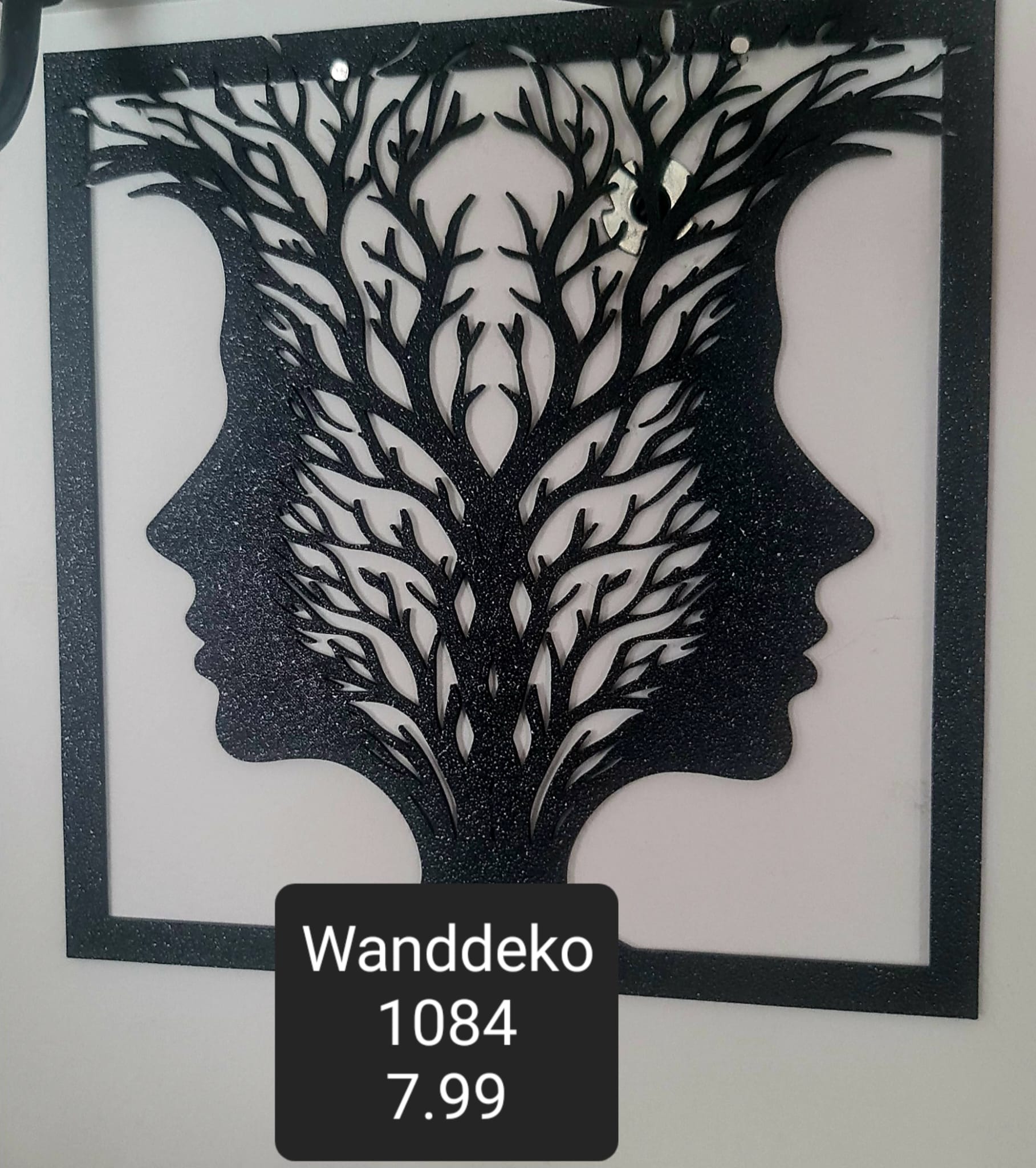Tree Twins Wanddeko