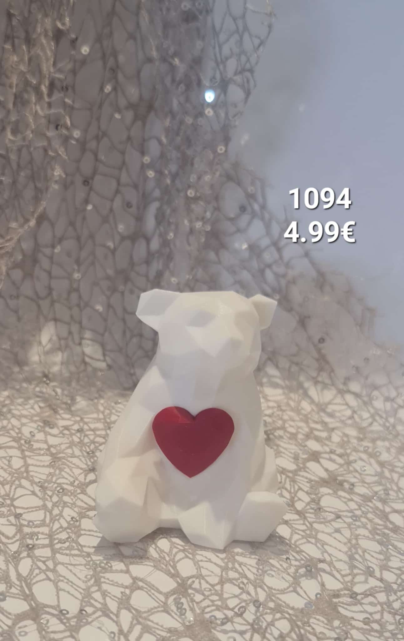 Eisbär mit Herz